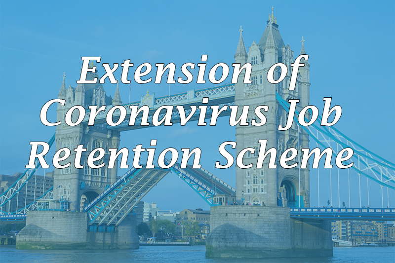 Extension of Coronavirus Job Retention Scheme for UK Lockdown